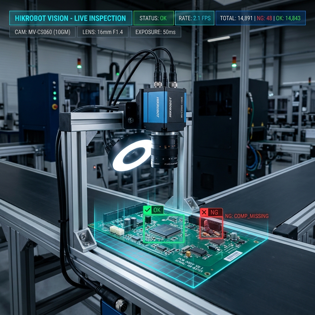 AI Machine Vision - Sistem Inspeksi Visual Otomatis Kalarra.ai