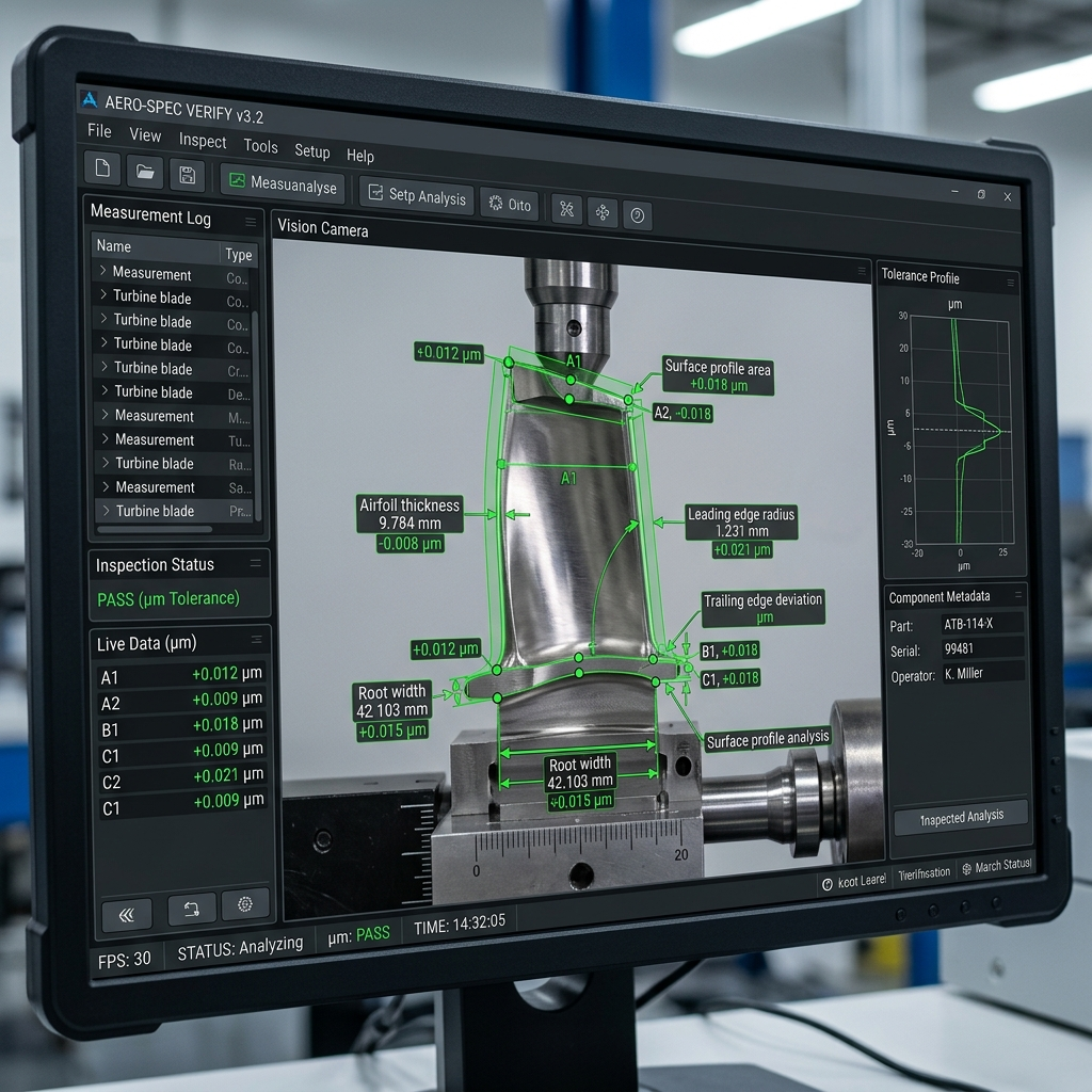 Inspeksi Presisi Komponen Aerospace dengan AI Machine Vision - Kalarra.ai Case Study