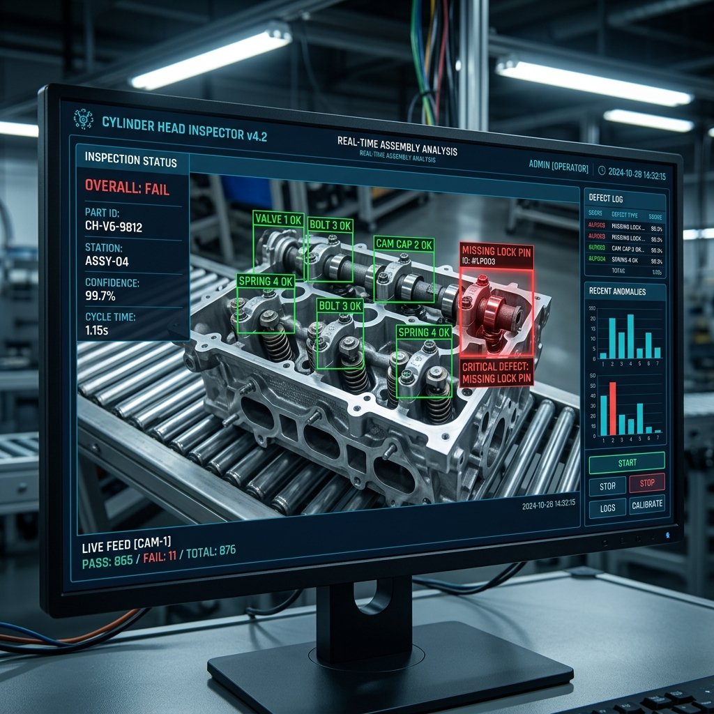 Verifikasi Perakitan Produk Otomotif dengan AI untuk Quality Assurance - Kalarra.ai Case Study