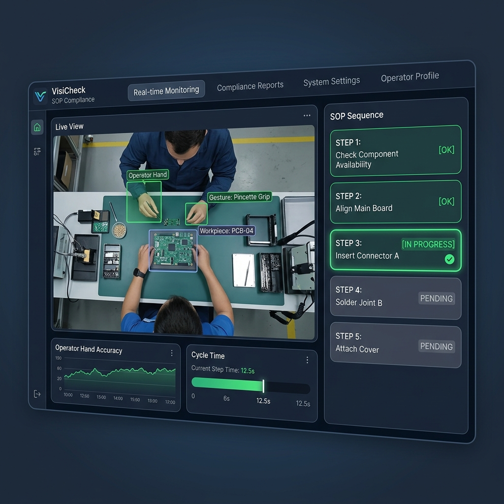 Monitoring SOP Compliance di Lini Produksi dengan AI Camera - Kalarra.ai Case Study