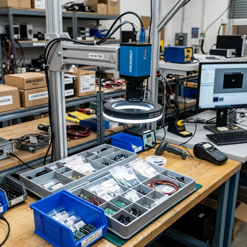 Verifikasi Kitting Komponen Elektronik dengan AI Camera - Foto Dokumentasi Implementasi 2 - Kalarra.ai