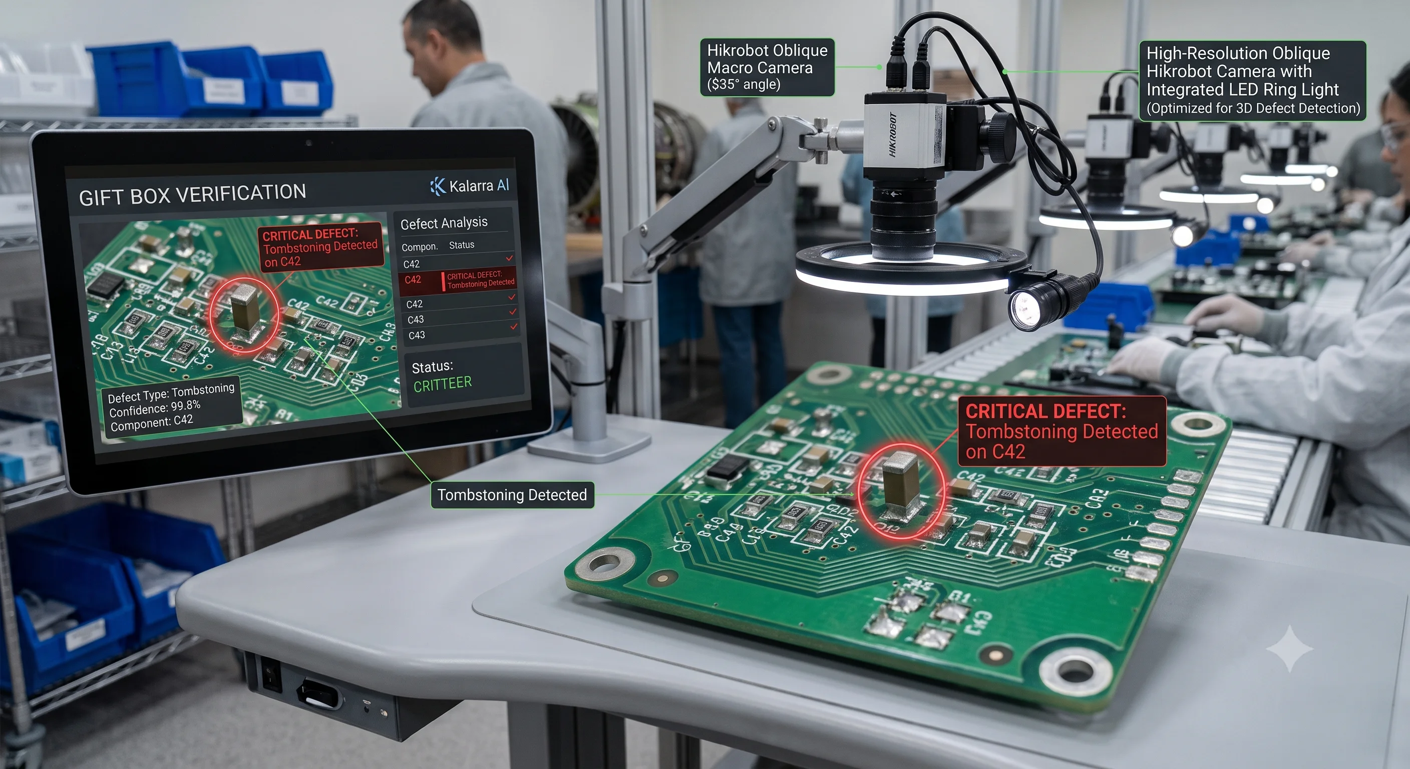 Verifikasi Pick and Place PCB Assembly dengan AI Vision - Foto Dokumentasi Implementasi 4 - Kalarra.ai
