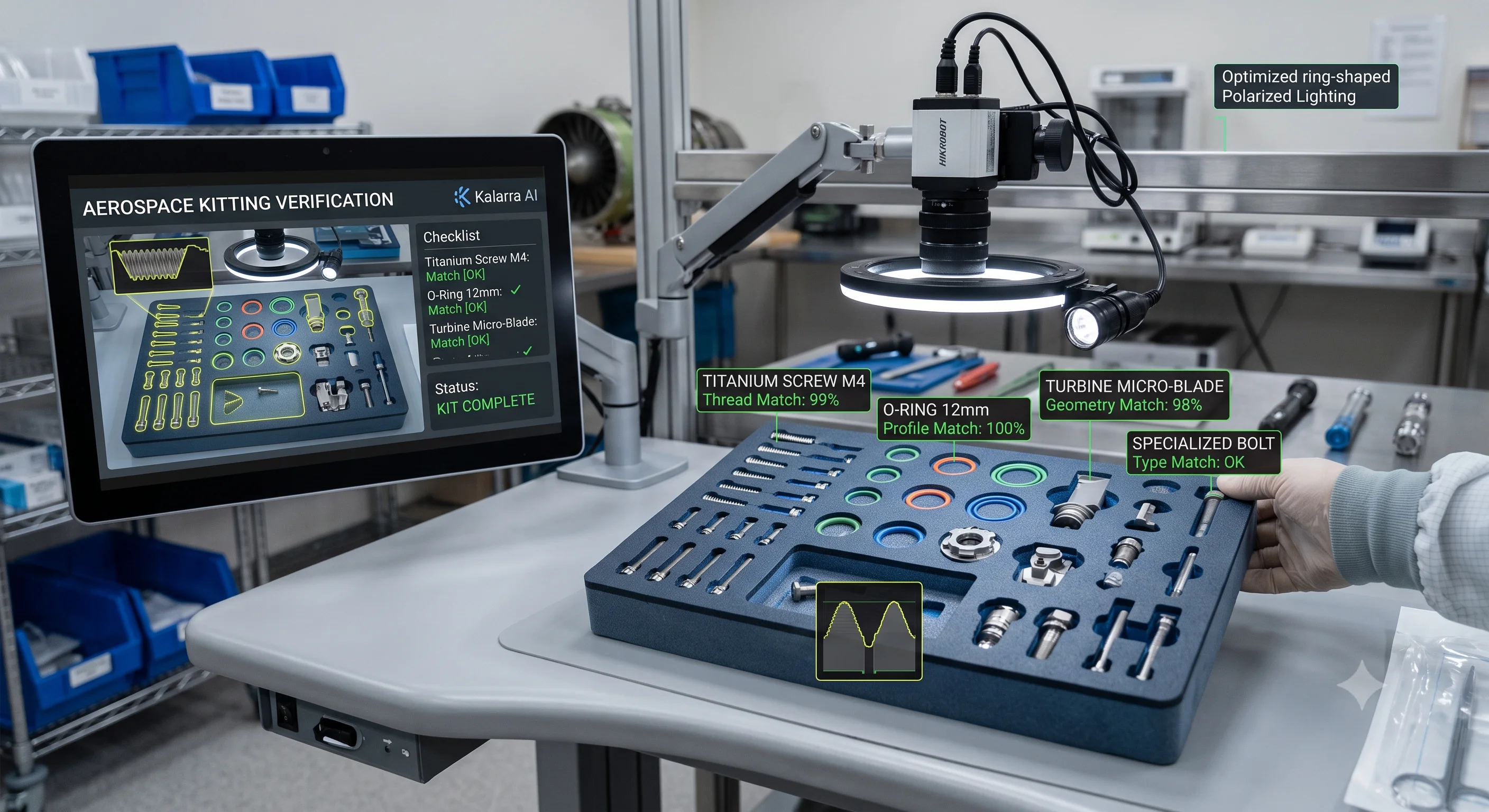 Verifikasi Kit Logistik dengan AI untuk Picking Accuracy - Foto Dokumentasi Implementasi 3 - Kalarra.ai